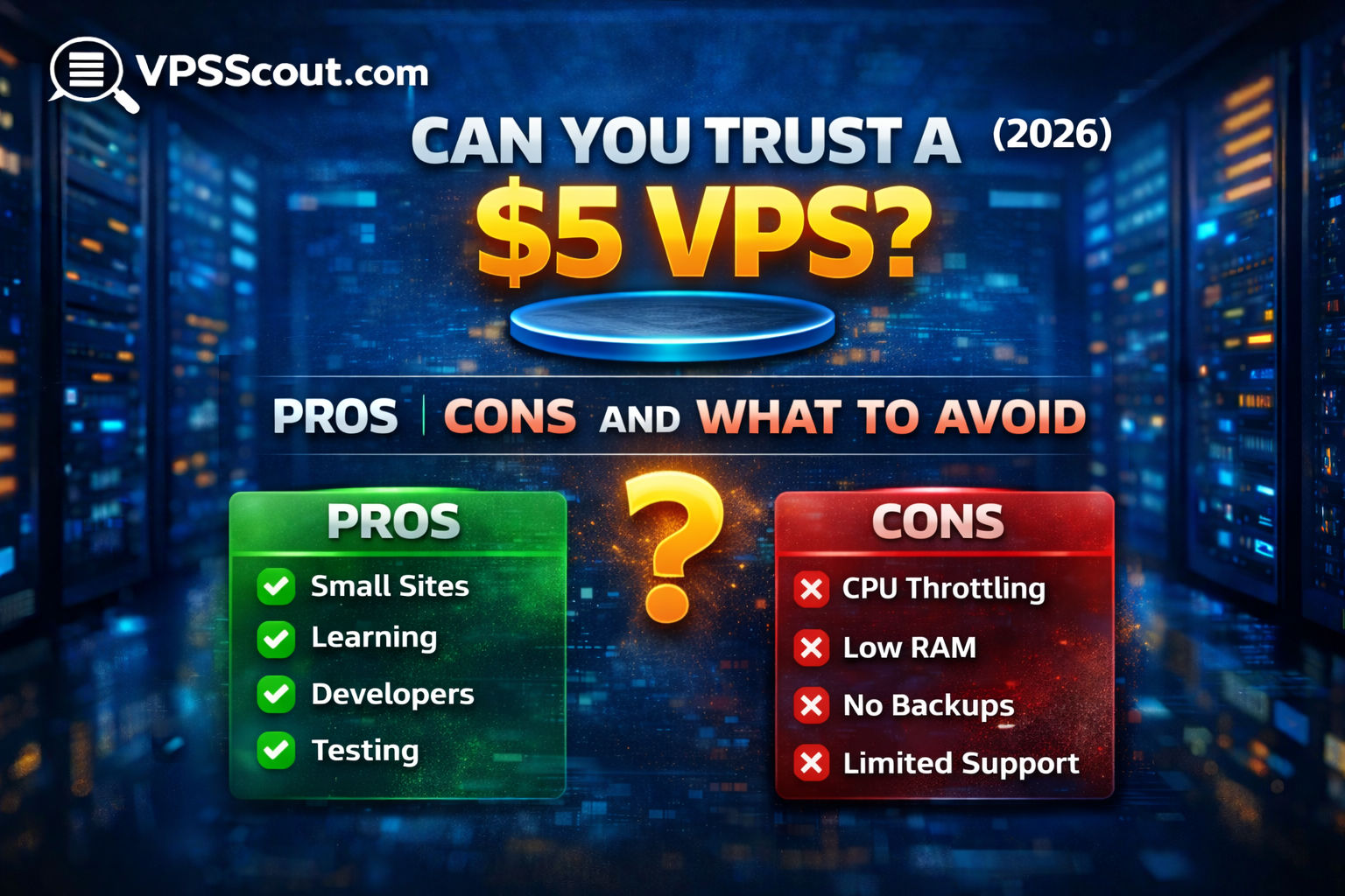 Can You Trust a $5 VPS? Pros, Cons, and What to Avoid
