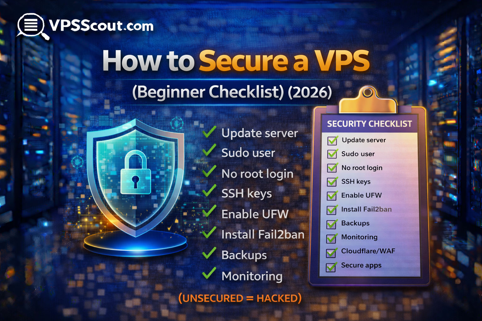 How to Secure a VPS (Beginner Checklist)