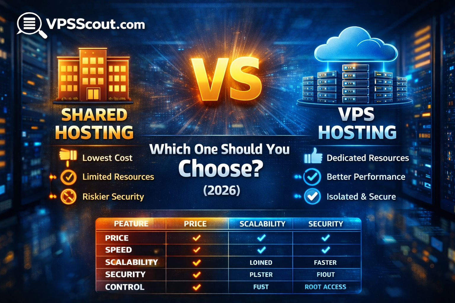 VPS vs Shared Hosting: Which One Should You Choose?