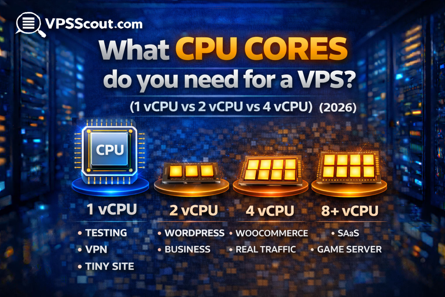 What CPU Cores Do You Need for a VPS?